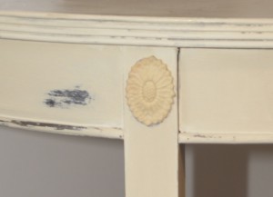 Push the two pieces together