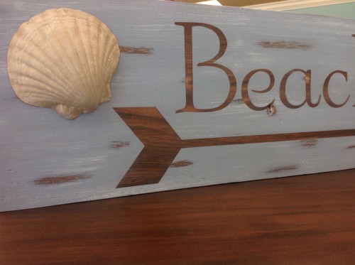 Which way to the beach?