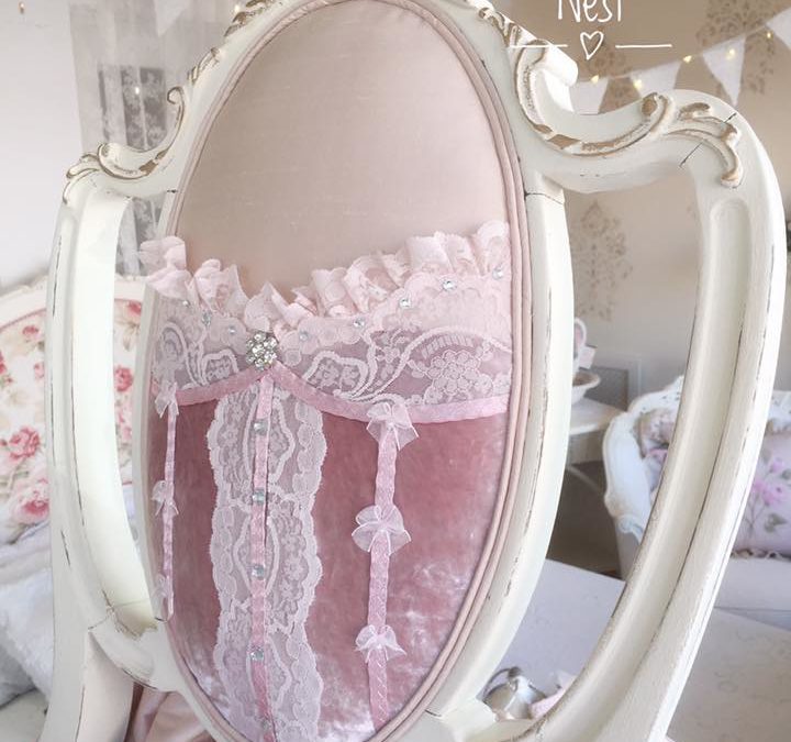 Marie Antoinette Chair in Annie Sloan Chalk Paint -4